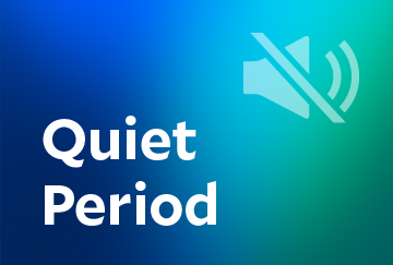 Quiet Period Q1 2025