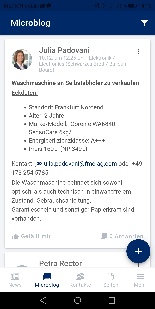 Microblog übersicht