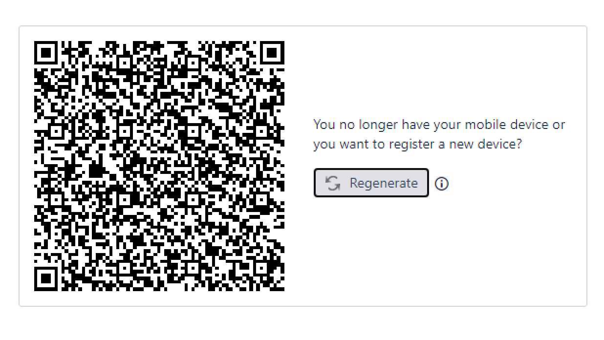 QR code for Fred App login