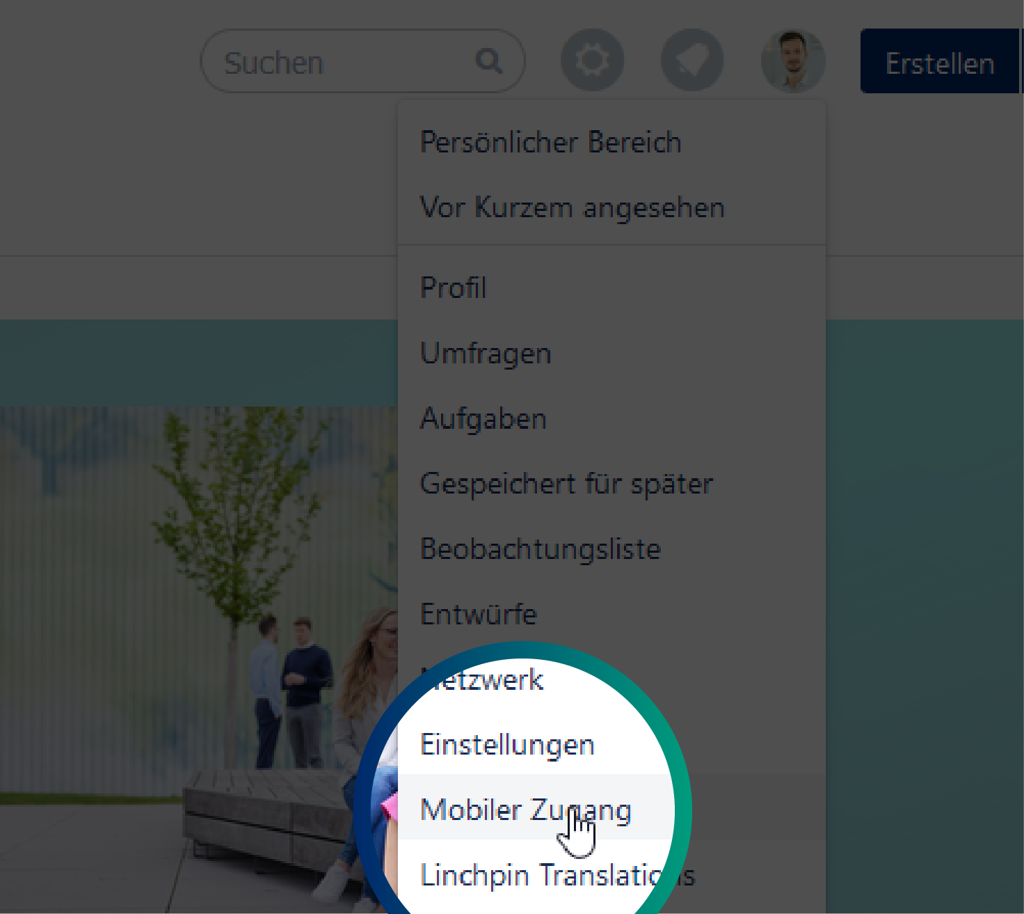 mobiler Zugang
